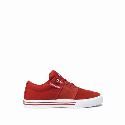 Supra STACKS II VULC - Lasten Tennarit - Punainen